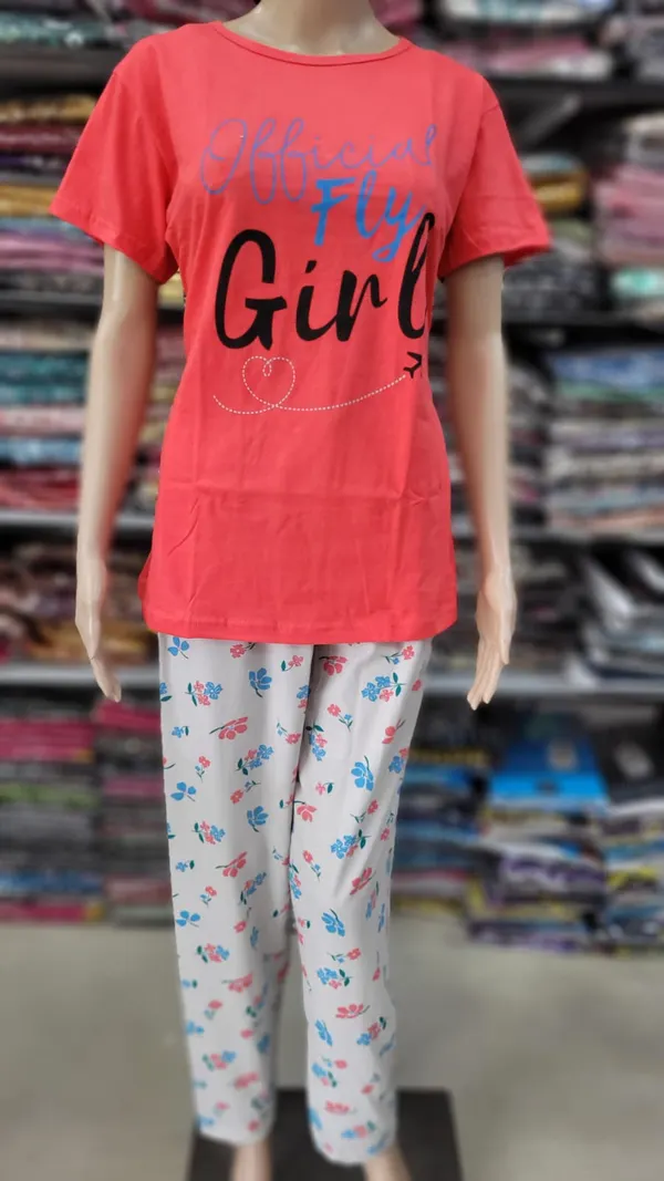 Premium Cotton Night Suit | NS198